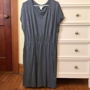 H&M Blue Jersey Dress